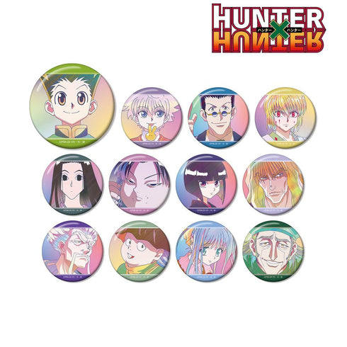 『HUNTER×HUNTER』トレーディング Ani-Art clear label 缶バッジ ver.A(単位/BOX)【202508再販】